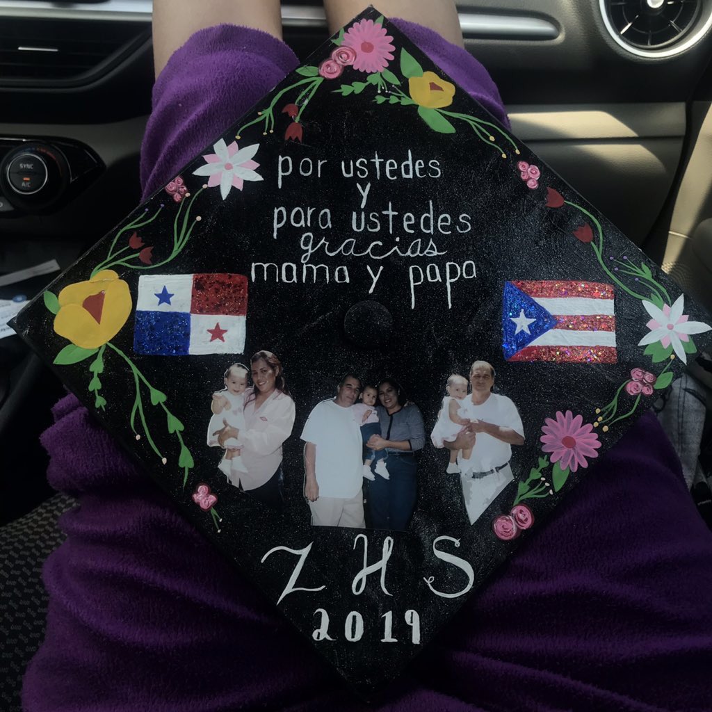 Another amazing cap! 

Congratulations, Elehny🎓