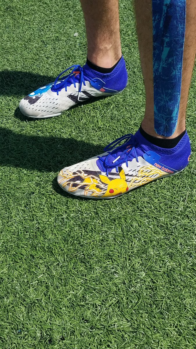 Hall senior Devin Soldati won two state medals with the Red Devils relay teams in style.

Sonic the Hedgehog and Pikachu!!! #NTPreps