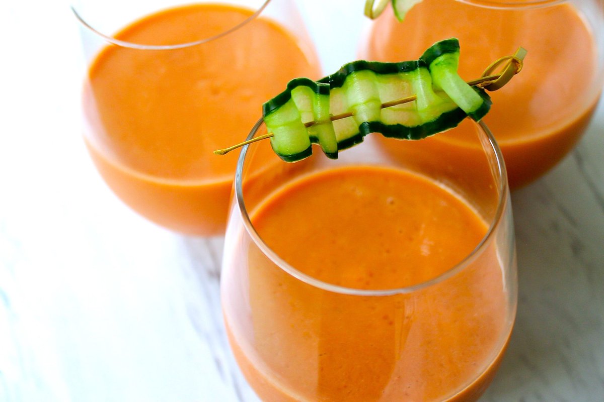 This is the best Andalusian #gazpacho #recipe ever...