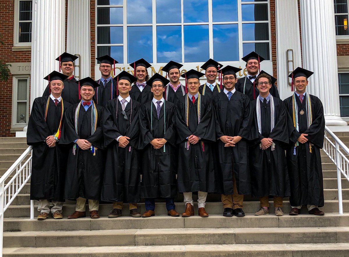 Congrats to all of our brothers who graduated today! We’re sad to see you go, but excited to see what you do next! 🎓 #yitbos #transygrad