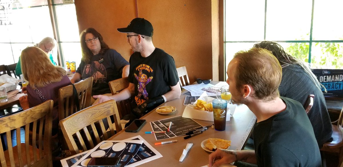 krheafritz's tweet photo. Working hard for democracy! Writing postcards to @SenCoryGardner begging him to say something about the #ForThePeople Act of 2019. https://t.co/xiRcefWitk