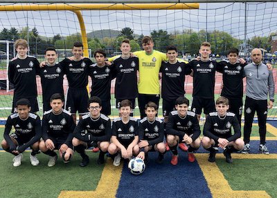 NJStallions's tweet photo. Kudos to the U15B NJ Stallions 04 Galactics NPL boys, undefeated at the end of Day 1 @ FC Delco with a game 2 win vs Crusa FC Bucks ECNL! Great stuff guys! Rest and refuel, and back at it tomorrow! #NJStallions #EarnYourPlace #edpsoccer #FCDPC https://t.co/fFpS3gyJNx