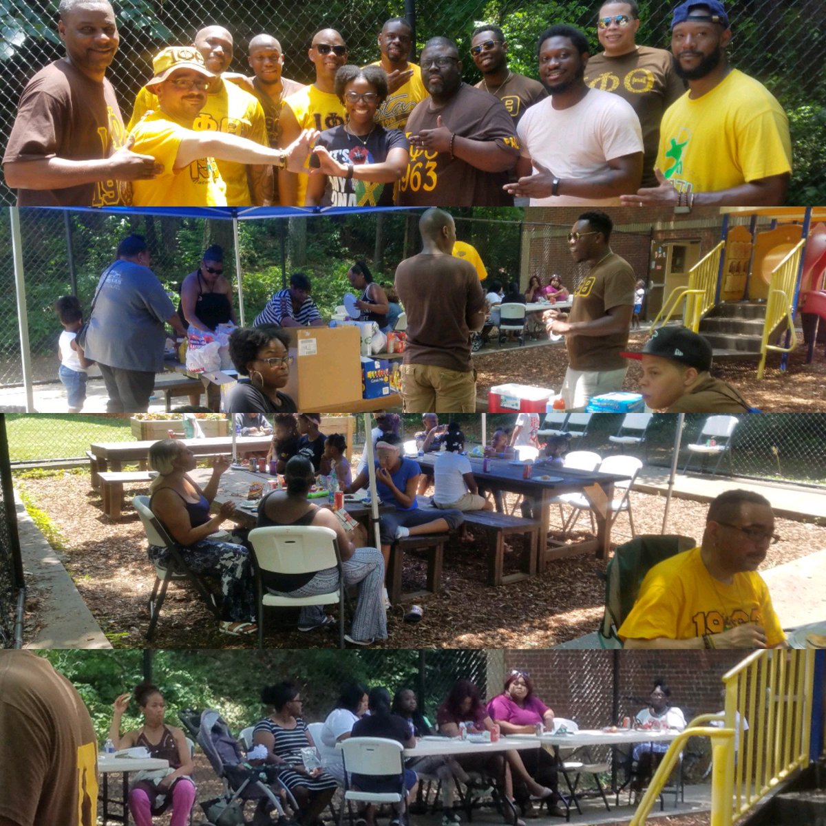 atlgradiotas's tweet photo. We had a fantastic time with the ladies of Iota Sweethearts Incorporated serving the families of Solomon's Temple. OW! OW! #IotaPhiTheta #IPT1963 #AtlGradIotas #DivineNine #NPHC https://t.co/HJgaxs8ELT
