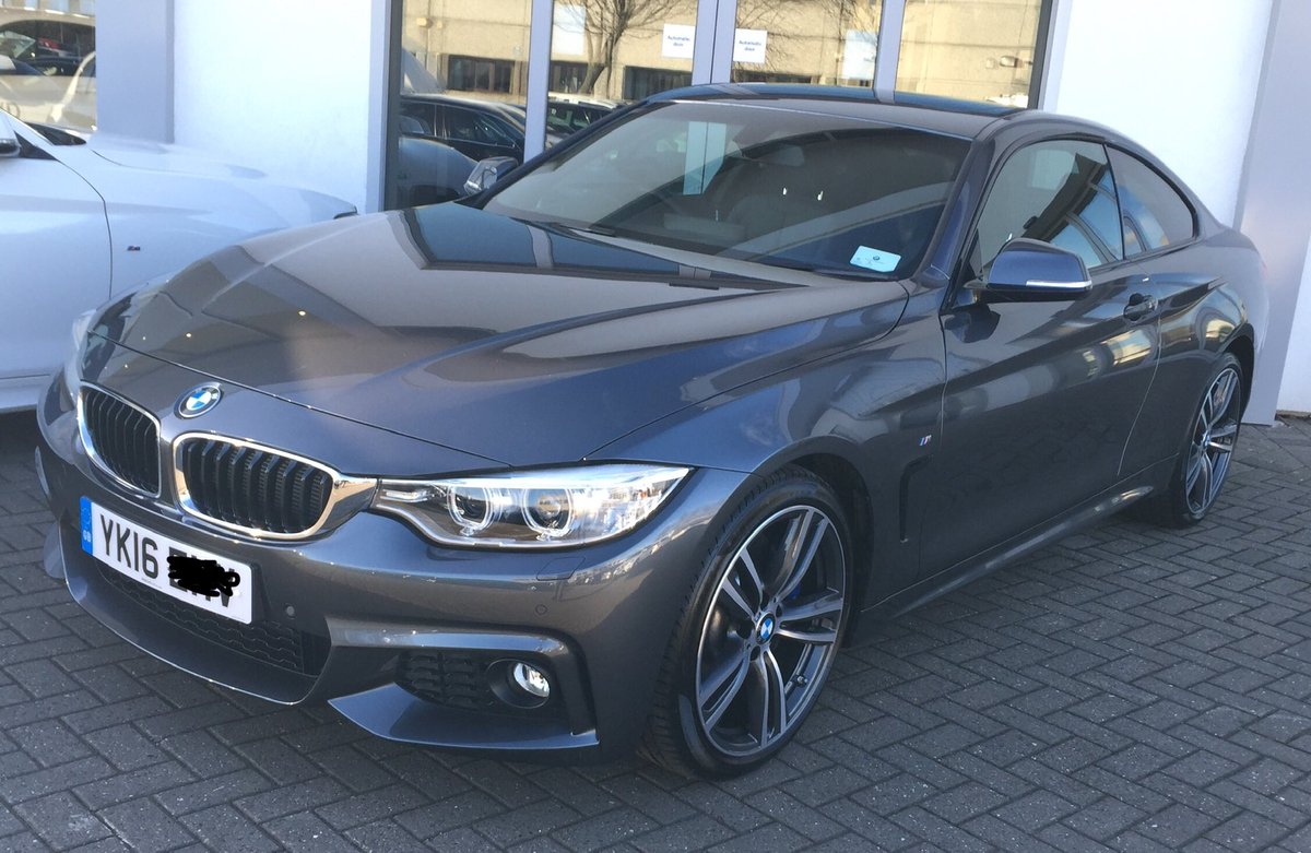 If anyone’s looking for a very lovely #4Series #diesel #MSport #BMW #Look 👀 no further 
#MsportPlus pack with #sunroof #Coupe #Leather #Auto #CarForSale 37k FSH £19950