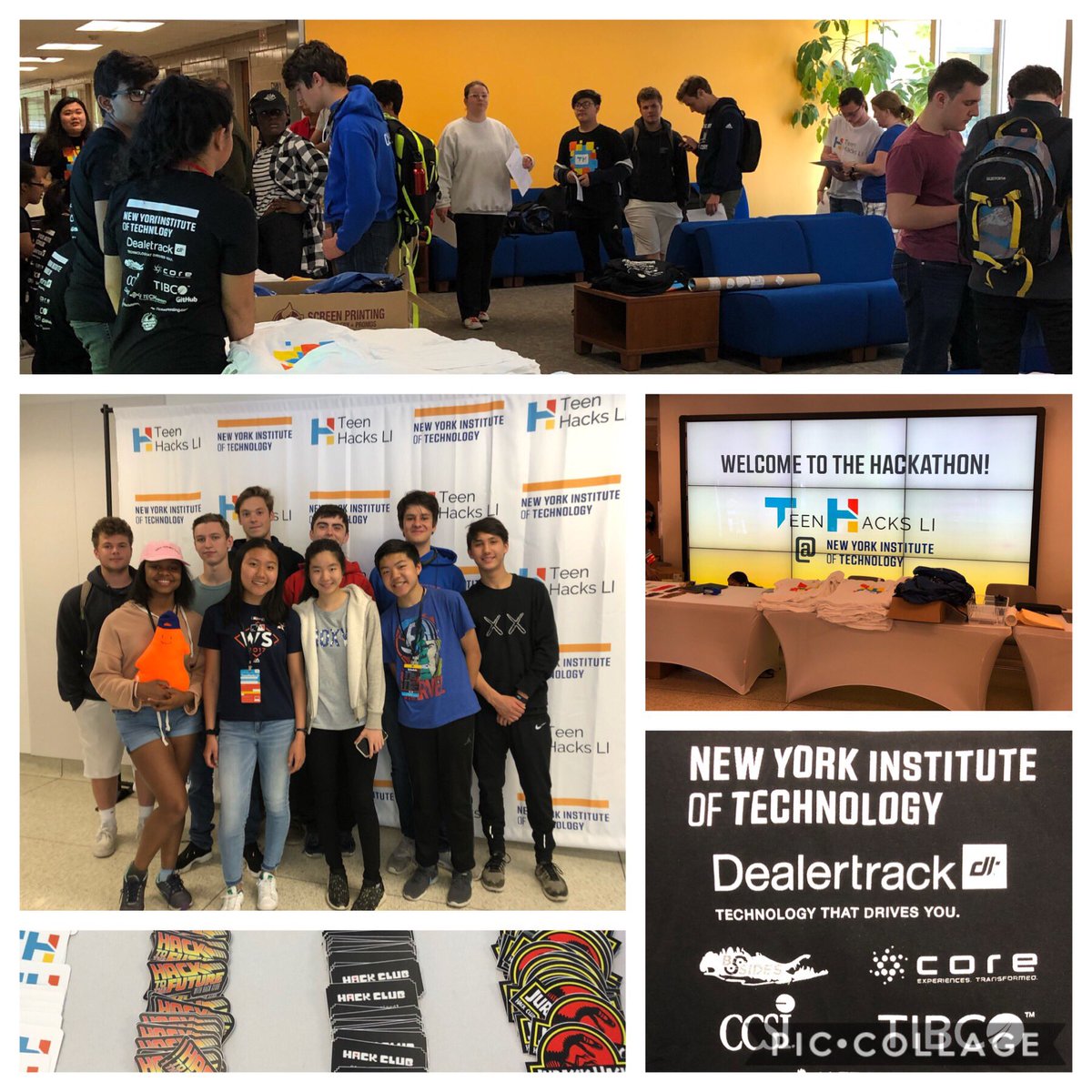 Chaperoned the @TeenHacksLI #hackathon today at #NYTech. What an amazing group of young students! Very impressed! #THLI2019 #nyit