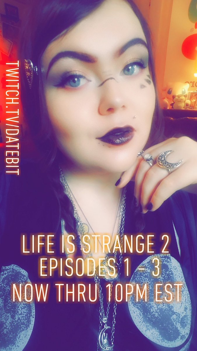 DateBit's tweet image. LIFE IS STRANGE 2 FULL MARATHON - ALL 3 EPISODES. twitch.tv/datebit #LifeisStrange2 #beautygamers come and hang out if you wanna see what LiS2 is like since I will be playing ALL the episodes that are out this far in one go. If no one donates it shall still be a fun time :D