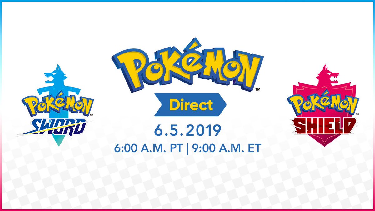 Nintendo Direct о Pokémon Sword и Shield пройдёт 5 июня