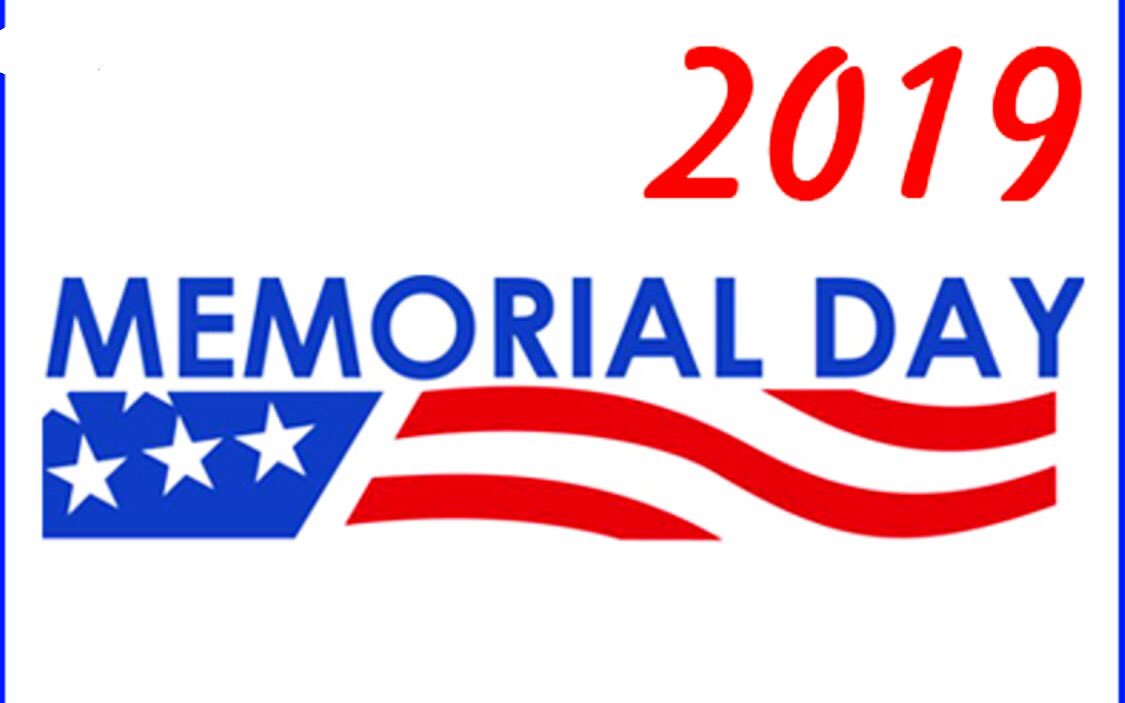 Hope everyone has a great Memorial Day Weekend ...