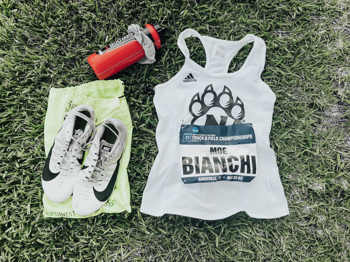 moexbianchi's tweet photo. NCAA D2 Outdoor Track&amp;&amp; Field Champions 🏃🏽‍♀️💚🌟 THATS a wrap on my freshman season✔️- - sophomore season begins monday 😈 https://t.co/rvnEPIjVZb
