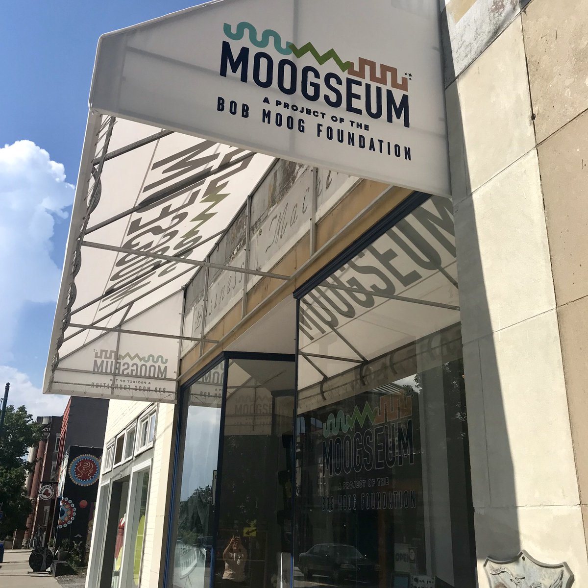 Awesome day today at the Moogseum! We will be open tomorrow (Sunday) from 12-5! Come check out what one person said was "the coolest thing going on in Asheville right now!" #Moogseum #BobMoog #Moog #Syntheszier #AVL #AVLmusic