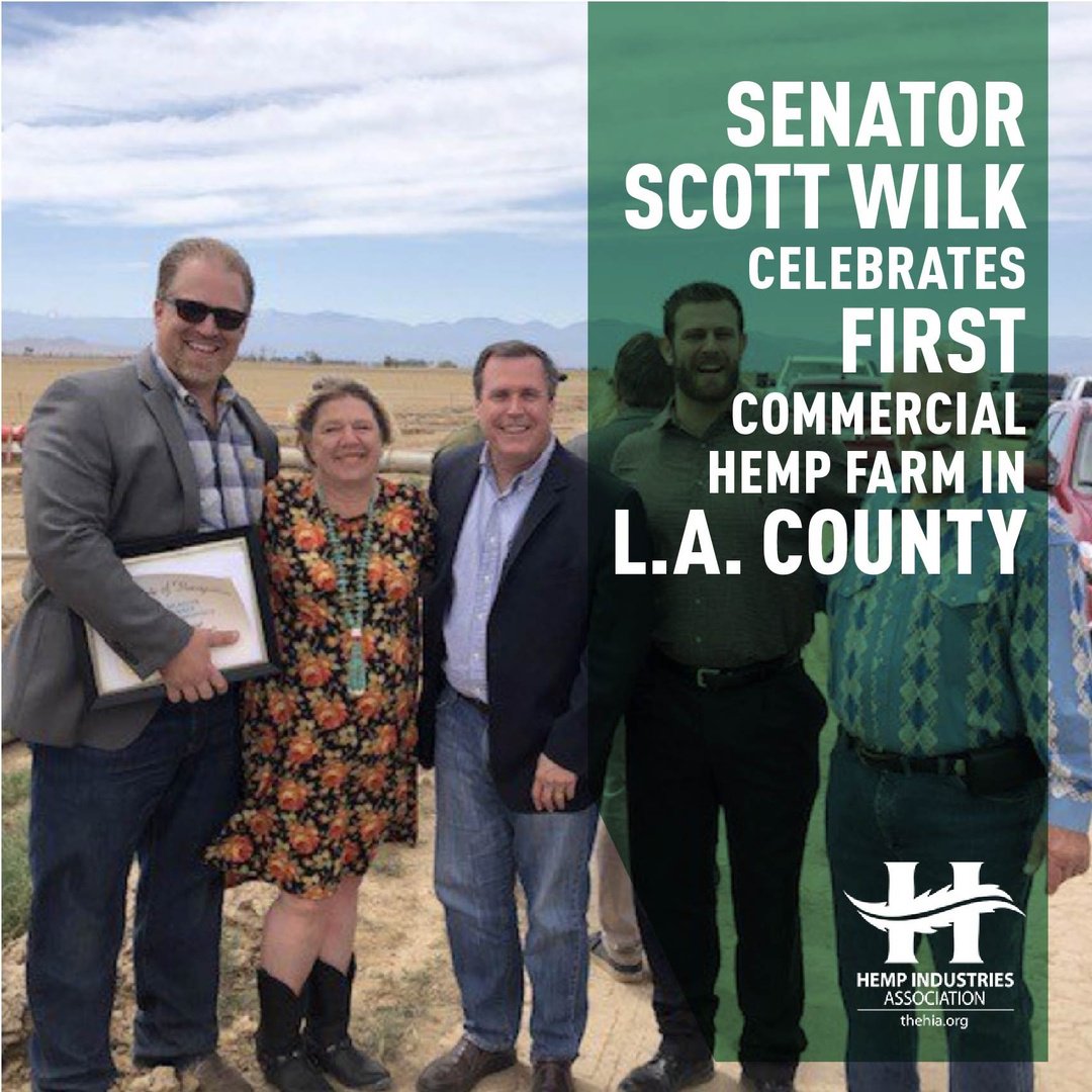 thehia's tweet photo. Big news for L.A. County! Say hello to 100 new acres of hemp! https://t.co/LqhJ2f3qmQ #californiahemp #hemp https://t.co/RsZ5LfWuGo