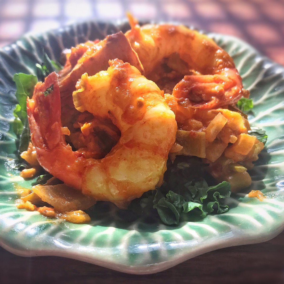 Spot Prawns. Vij’s style. 🍤

It’s spot prawn season again in BC. We’re serving these beauties simply, with a subtle, sweet jackfruit curry and kale. Serving now, but not for long! #spotprawns