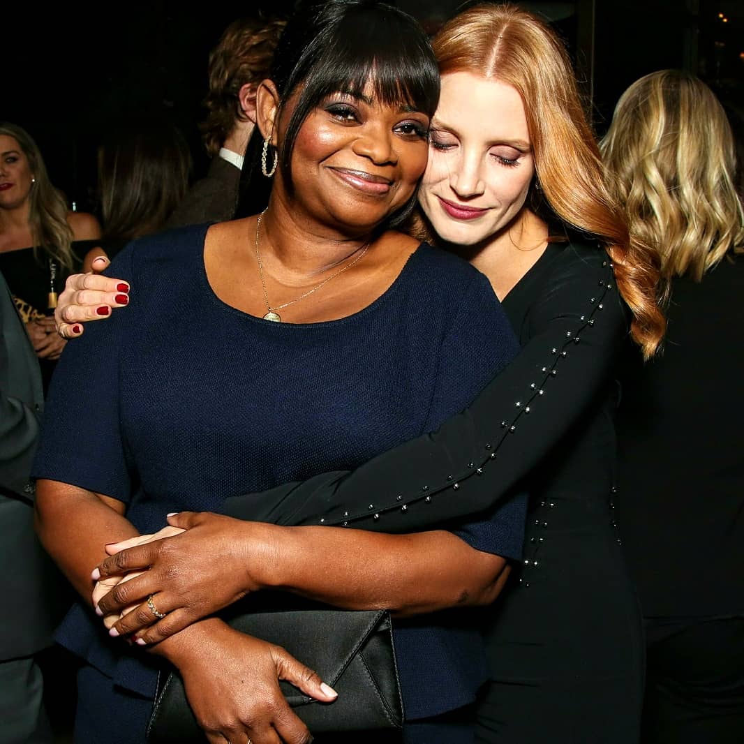 We love a beautiful and true friendship. Happy birthday dear Octavia Spencer!      