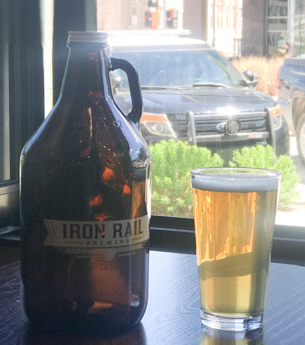 Celebrating Memorial Day Weekend?  Make sure you bring your favorite craft beer in an Iron Rail Brewing growler!

#topeka 
#drinklocal
#brewery