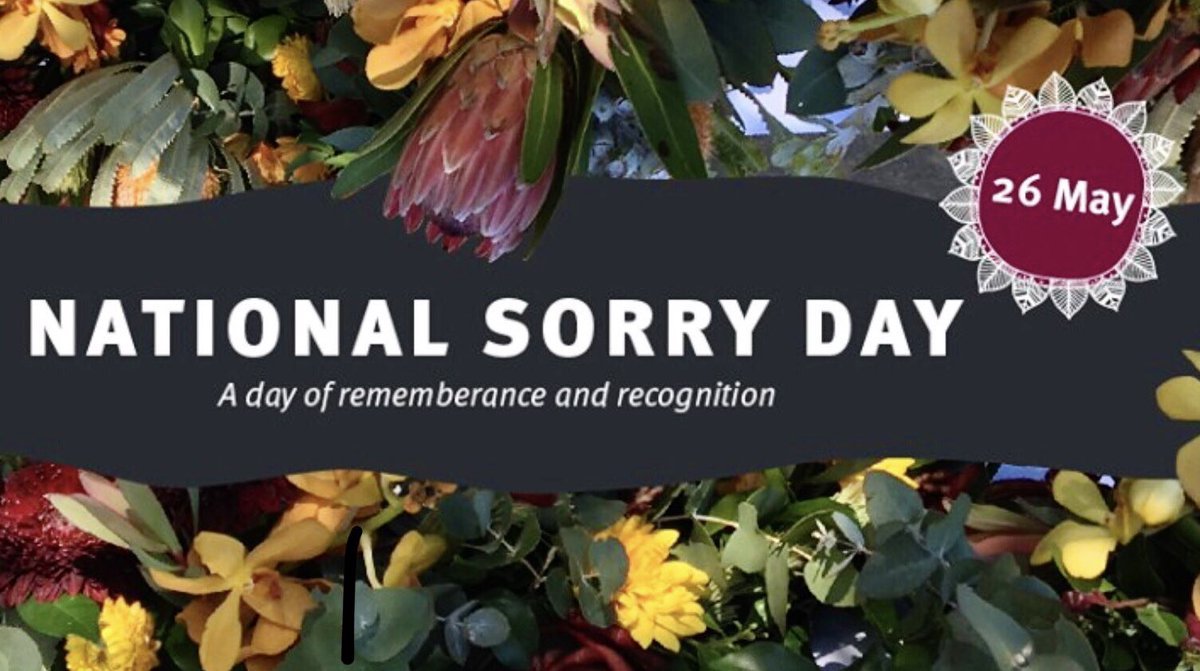 Today is National #SorryDay in acknowledgement of the impact of the removal & separation of Aboriginal & Torres Strait Islander children from their families, communities & Country. #NationalSorryDay #SorryDay2019 #StolenGenerations #BringingThemHome