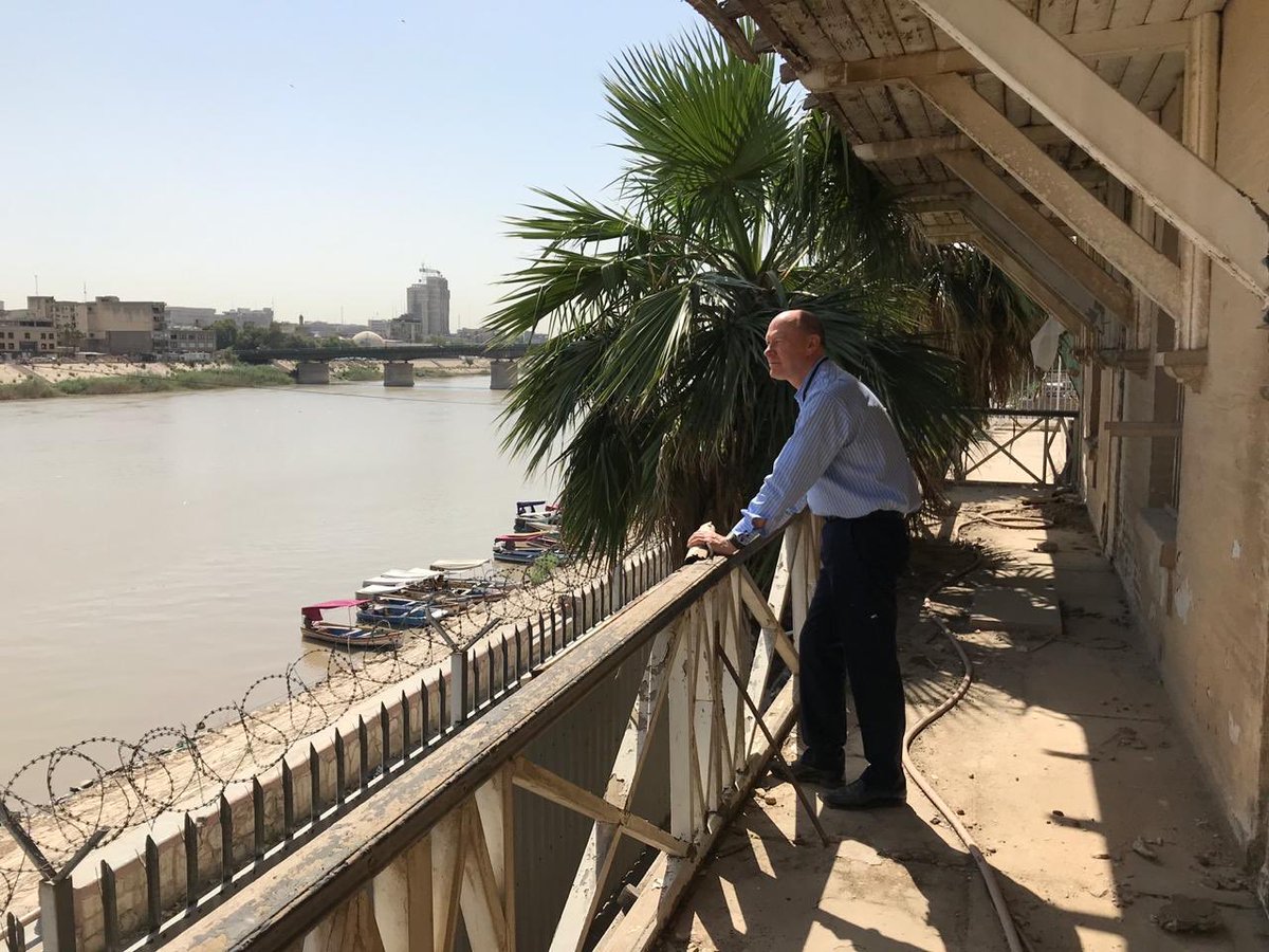 WarrMartyn's tweet photo. Visited the old British Embassy in Baghdad last week. Still beautiful ⁦⁦@ukinerbil⁩ ⁦@UKinIraq⁩ https://t.co/RdwIlkfcVm