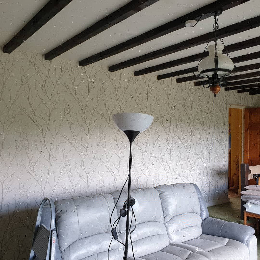 Feature wall completed this week.