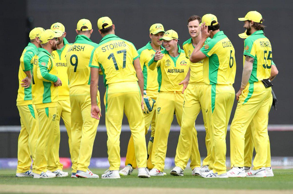 Reuters's tweet photo. Australia edge out England in World Cup warm-up https://t.co/9B17ptiBwU https://t.co/8KF0Ra3Z91