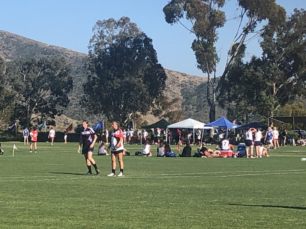 I’ve noticed a lot more hurling at the <a href="/sandiego7s/">West Coast Sevens Gaelic Games</a> here in #SanDiego than the <a href="/AsiaGaelicGames/">2019 AGG</a> in #Bangkok last November.