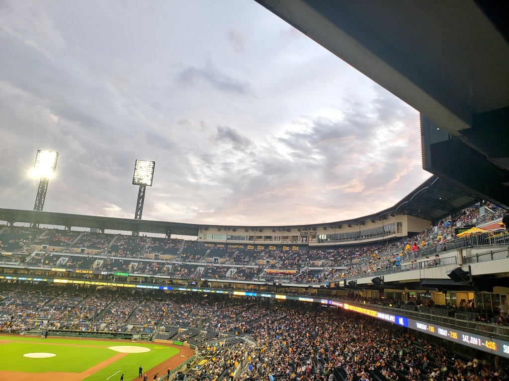 TheBuccosFan's tweet photo. Now that is a pretty sight! #GoodByeRain ๐
#HelloBaseball โพ๏ธ #LetsGoBucs https://t.co/6eQSEGbrJa