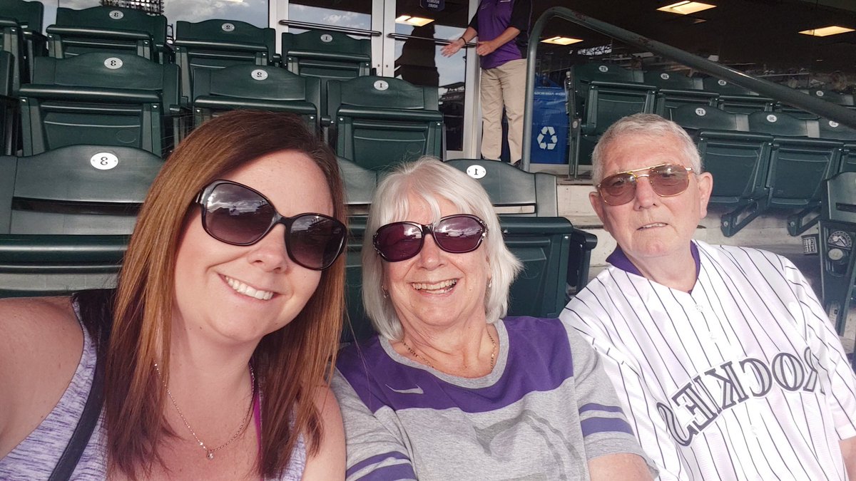 #lotteryseatupgrade <a href="/ColoLottery/">Colorado Lottery</a> my dad's dream is to sit near home plate! Section 218 row 10 seats 1-3
