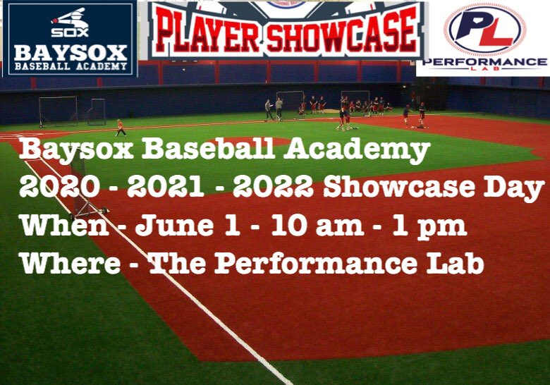baysoxbbacademy's tweet photo. Extremely excited about this opportunity for our players to showcase their talent for next level opportunities! 
@PLabMobile https://t.co/xsihuedPUQ