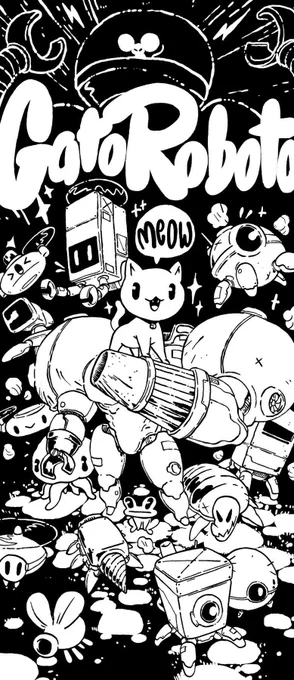 Un petit code pour l'émission @Gamekult de la semaine 8Q22RA
https://t.co/veFtDq92JS
où @gautoz évoque GatoRoboto de @doinksoft pour lequel j'ai eu la chance de faire le keyart ! 