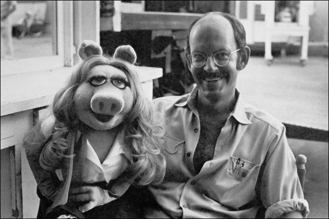 Happy 75th Birthday to Frank Oz!  The man behind Miss. Piggy and Yoda, but also an accomplished film Director. 