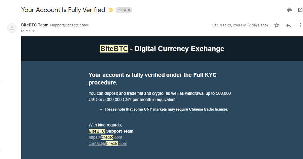 Bagsy's tweet photo. I have a friend who recently sent 1.47BTC worth of $FET to @bitebtccom in order to arbitrage, and once he attempted to withdraw to Binance in $BTC, his account was frozen without any explanation (after having verified his KYC/not breaking the T&amp;C.)

@bitebtccom @BiteBTCLive https://t.co/2PW6KZsWOn