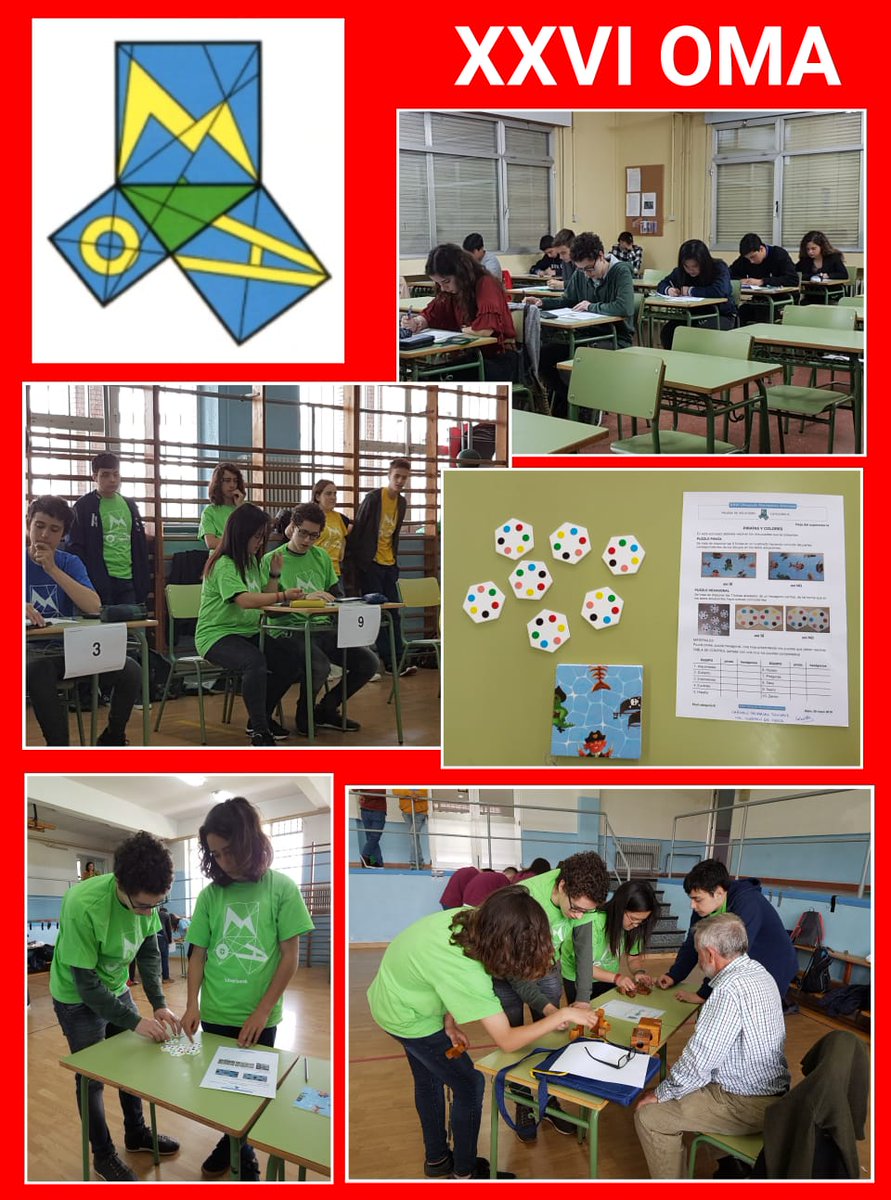 codemagijon's tweet photo. Miguel García 4º ESO @codemagijon participa acompañado de su profesora @carmenglsmate en la Fase Final de la XXVI Olimpiada Matemática de Asturias. Una mañana entera de pruebas individuales 📰 y de equipo 👫para descubrir #Talento matemático 🔢📊👨💼. Mucha suerte! #CodemaMates https://t.co/N1NFifLdoo