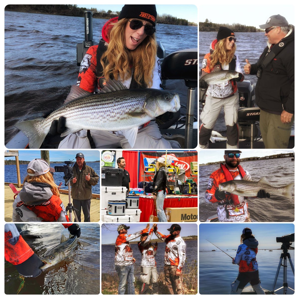 amandalynmayhew's tweet photo. Spending time in the @DiscMiramichi 
@sportsmenshowTO @OutdoorCanadaW @nbsportsmens @BerkleyFishing @i2icustom https://t.co/oFdRdw5yj4