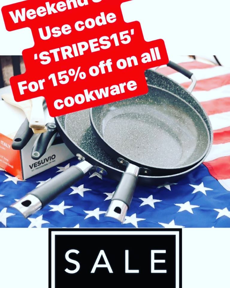 DaTerraCucina's tweet image. Save 15% on DaTerra Cookware all weekend! #cookware #weddinggift #cookwareupgrade