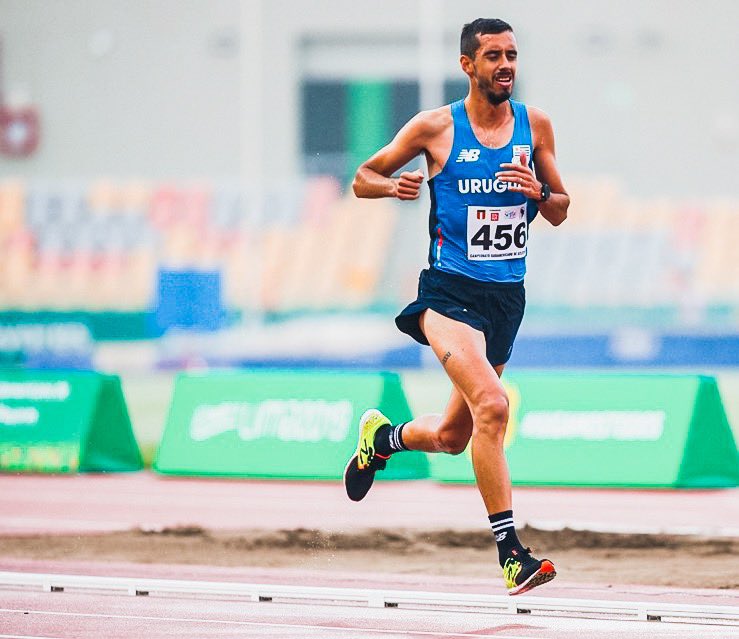 Mañana a las 11:55 hora de Uruguay cerrare esta primera parte del año con los 5000m del Sudamericano de Mayores. Vamos de nuevo por la celeste!