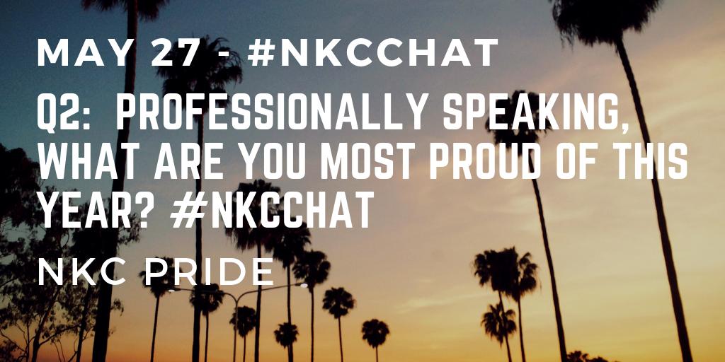 BeckyDollins's tweet photo. Q2:  Professionally speaking, what are you most proud of this year? #nkcchat https://t.co/BwnJdkSi1w