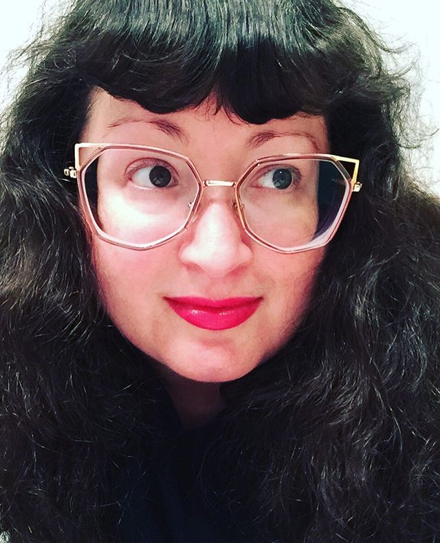 Nummymuffin's tweet photo. Been up since 4am with nearly no sleep, but here’s a pic of my new glasses that came in today from #Firmoo. $15ish shipped, BAD eyes.  #cateyeframes #firmooglasses #firmoooptical #iwearfirmoo #firmooandme 🤷🏻‍♀️ 👓 https://t.co/CLjunt71OZ https://t.co/xZbf1QGygg
