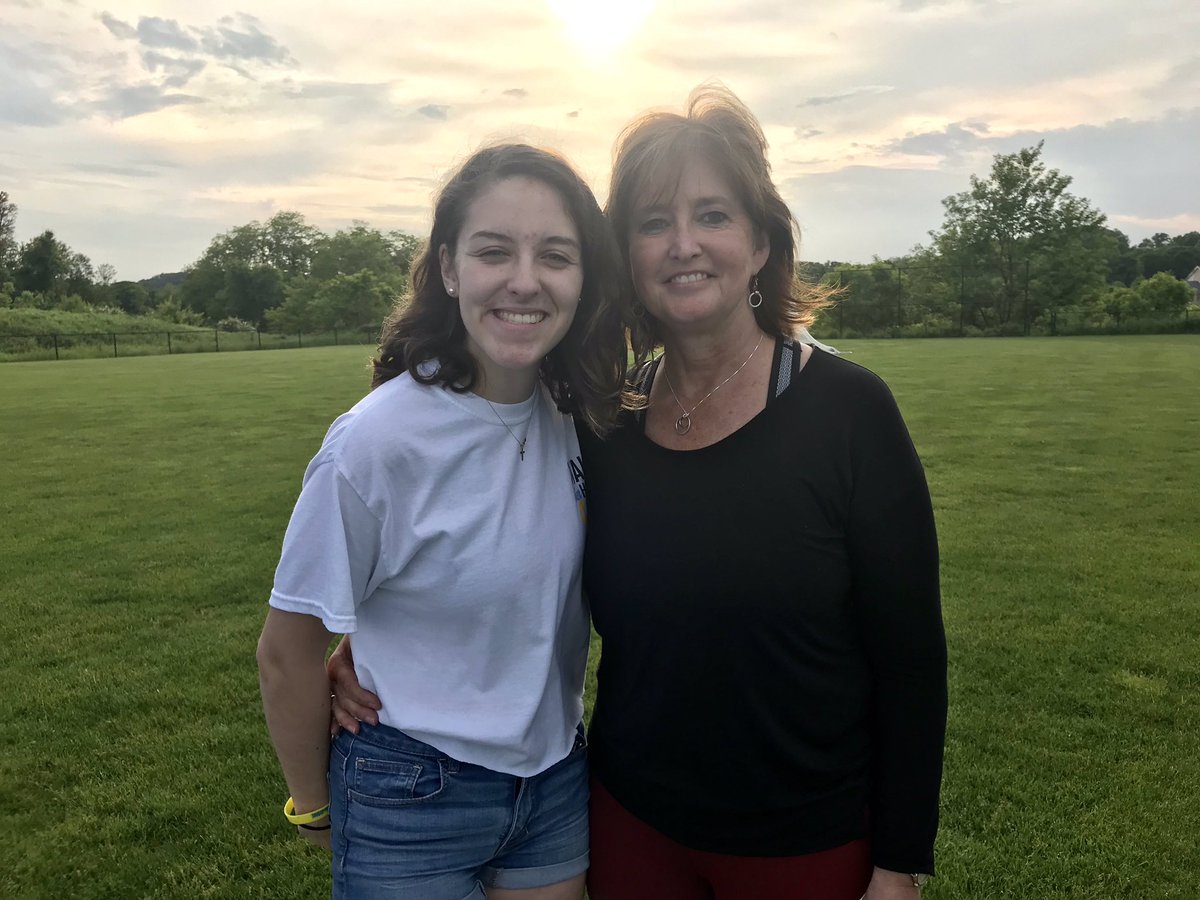 WHH Club (Rustin H.S.) Co-Founder - Anna + WHH President - Susan Ingram. #walkherhome #grateful