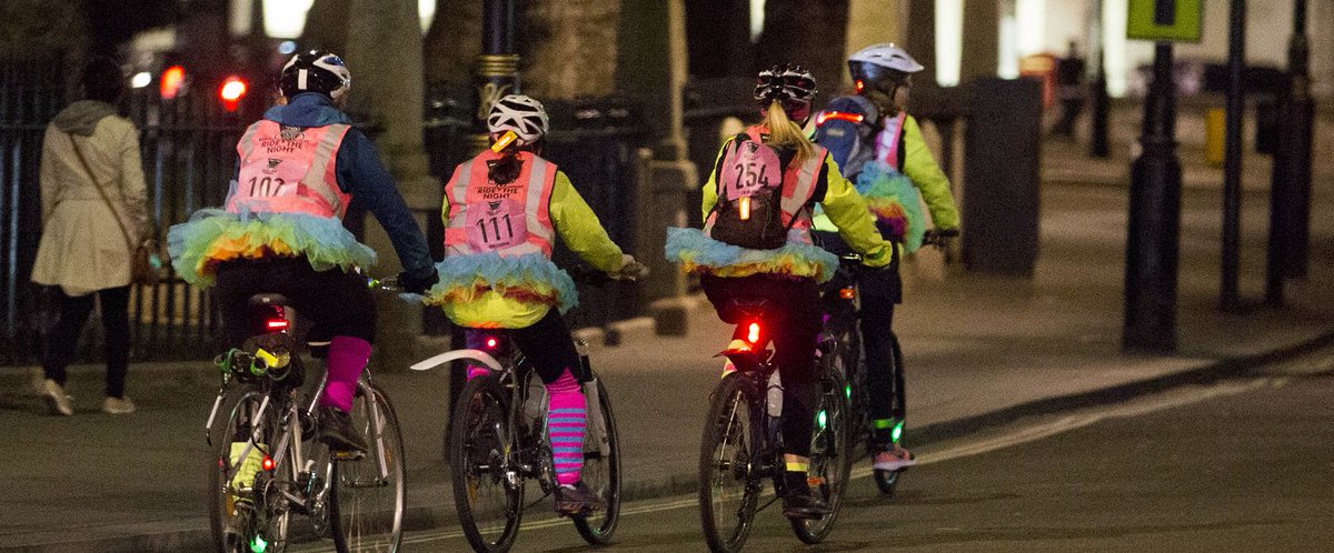 #WomenVCancer #RTN2019 in #London is in full swing now - Londoners watch out for over 1000 amazing women cycling through the night in bright pink and cheer them on!! We believe in you, ladies: you've got this - and remember what it's all for: <a href="/BCCare/">Breast Cancer Now</a> @JoTrust <a href="/OvarianCancerUK/">Ovarian Cancer Action</a>