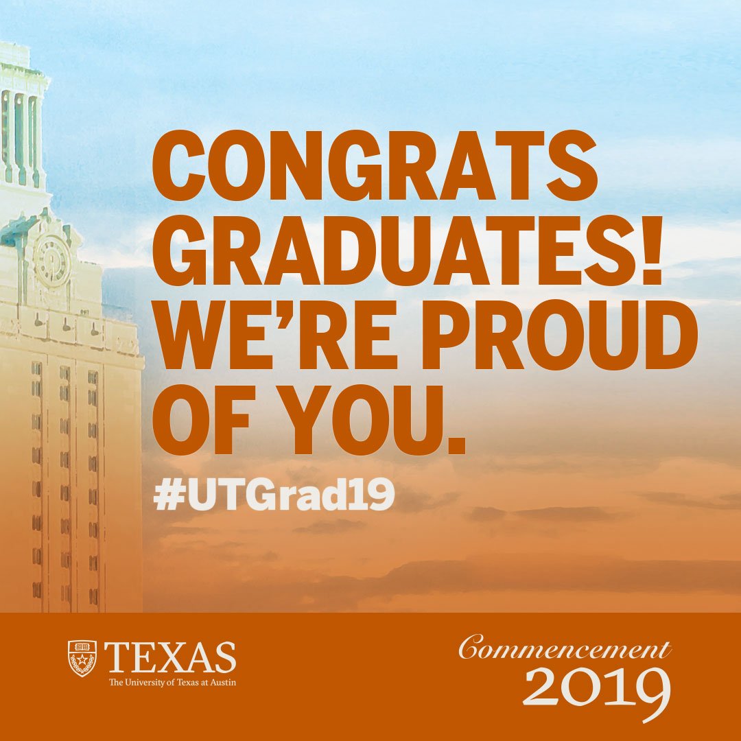 UT_SocialWork's tweet image. We can't wait to see how our social work graduates will change the world! #UTGrad19 #stevehicksgrad 🤘🎓🎉