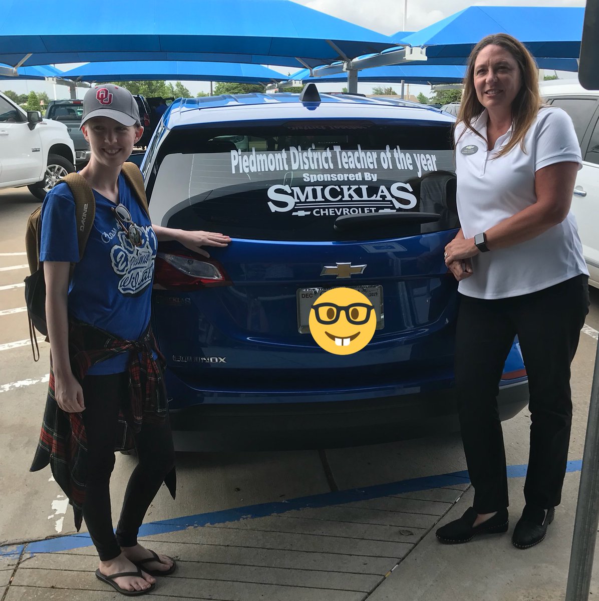 MsBoismier_ELA's tweet photo. @SmicklasChevy loaned me a new 🚗 for the summer. Thank you! #ppspartner #PHSSummer https://t.co/NPQu95M5gU