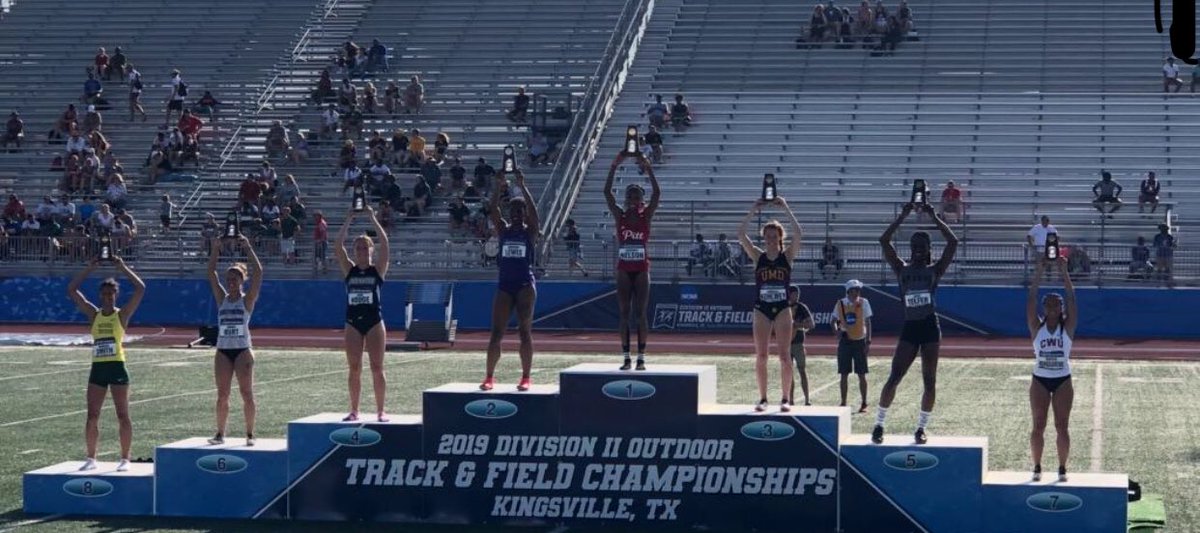 CWUAthletics's tweet photo. Another All-American for @CWU_Track! Mariyah Vongsaveng earned the honor with a seventh-place finish in the 100-meter hurdles. Congratulations, Mariyah! #ReignCrimson https://t.co/bmRHp0KQhE