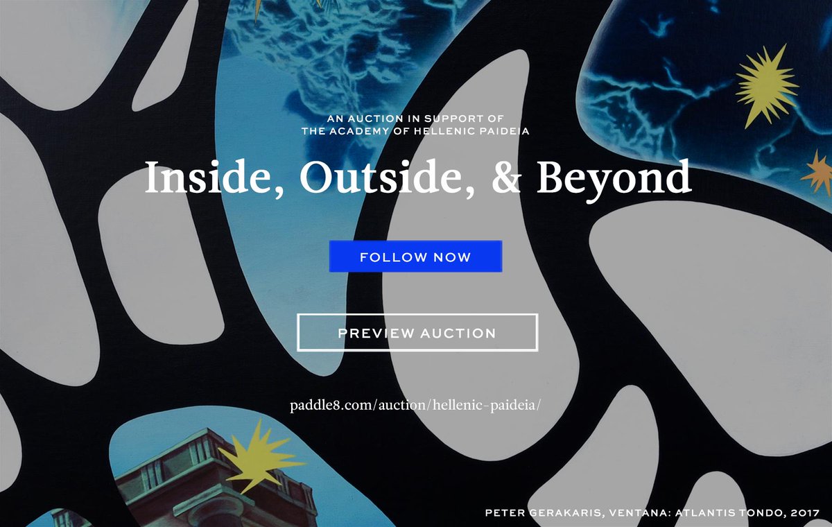 TimareteFest's tweet image. Inside Outside &amp;amp; Beyond  group exhibition

Online Benefit Auction: paddle8.com/auction/hellen…

#OnlineAuction #art #auction #painting #scalpture #print #photogrphy #drawing #mixedmedia