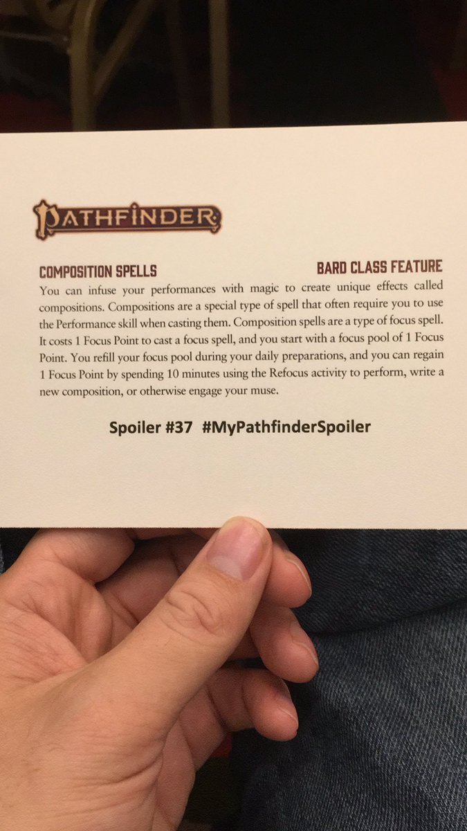 Timzee_20's tweet photo. #MyPathfinderSpoiler https://t.co/Ks2dM7XOw4