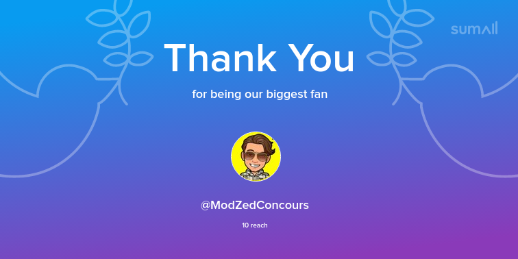MarketSpotify's tweet photo. Our biggest fans this week: ModZedConcours. Thank you! via https://t.co/4Ub7ptnxif https://t.co/MlpgKM7LlS