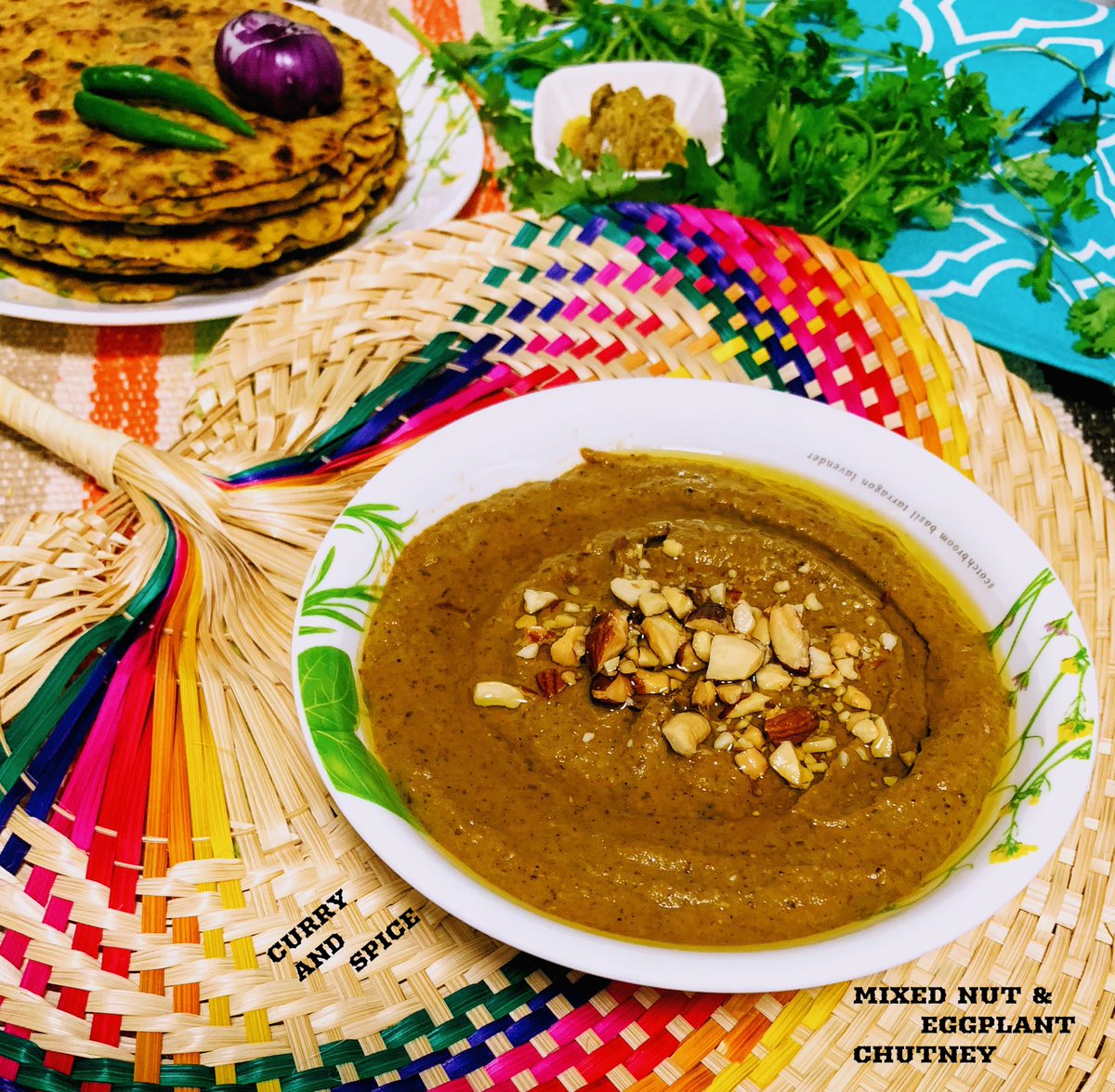 Somasray's tweet photo. The #mixednut &amp; #eggplant #chutney that is easy to do! You can enjoy it with a variety of breads!!
Recipe Link : https://t.co/HVjIe5QMJ1 https://t.co/hODFNKvNR1