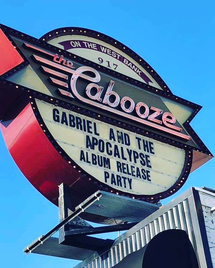 GATA_band's tweet photo. TONIGHT AT THE CABOOZE! @gabrielandtheapocalypse @sleepsignals @myzeroband Mithya and Mondale Riot!!! Let's celebrate the release of our new album ALPHA BIONIC!
@thecabooze
#gabrielandtheapocalypse #pavemententertainment #sleepsignals #myzero #mithya #mondaleriot #cabooze https://t.co/xElDbQ9O3d