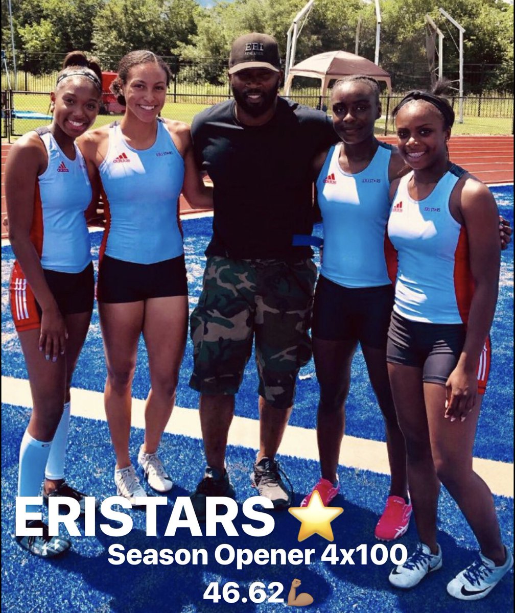 MikeyaWashingt1's tweet photo. ERI STARS ⭐️ Season Opener 46.62 💪🏽❤️ Nice Work#ERISTARS #TrackAndField #Committedtotheprogram #Dedication #sacrifice #Determination #HendersonTX https://t.co/OFNTpNvogz