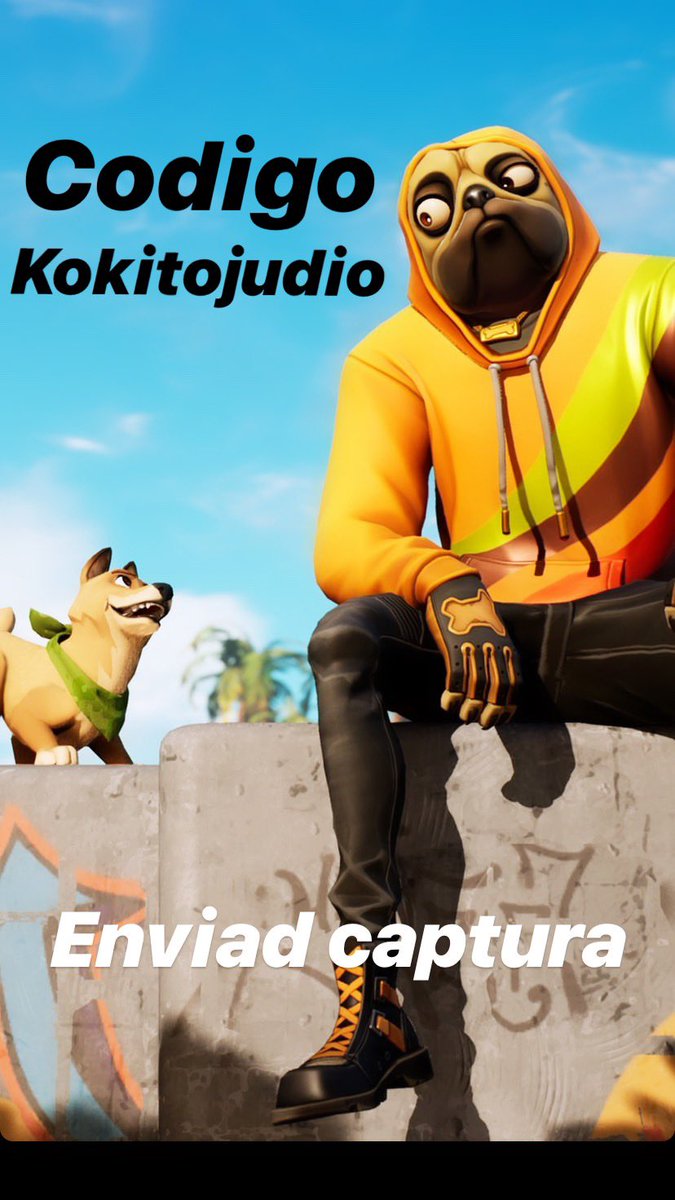 koki_army's tweet photo. Pedazo de SKIN

Recordad CODIGO: KOKITOJUDIO

Enviadme captura y entrais en un SORTEO. 

Guau Guau https://t.co/H9iwKQ97d5