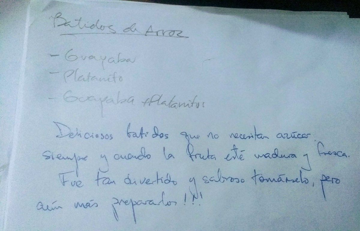 copincha1's tweet photo. Algunas recetas, quién se atreve a probar?
Si quieres compartir la experiencia únete a este gran laboratorio.
#copincha
#atelierdelalibreta https://t.co/0lU4rZ3I6c