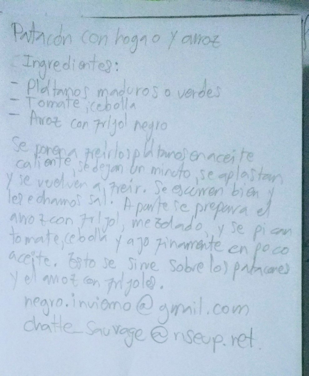 copincha1's tweet photo. Algunas recetas, quién se atreve a probar?
Si quieres compartir la experiencia únete a este gran laboratorio.
#copincha
#atelierdelalibreta https://t.co/0lU4rZ3I6c
