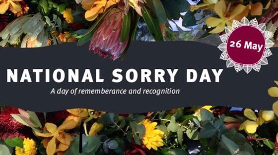 Today is #NationalSorryDay in recognition of past injustices from the removal &amp; separation of Aboriginal &amp; Torres Strait Islander children